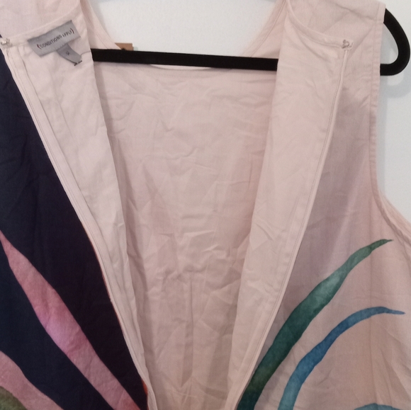 Anthropologie palm Frond 1x  shift/mini dress. NWT. 🌴☀️🏖 - Picture 8 of 11